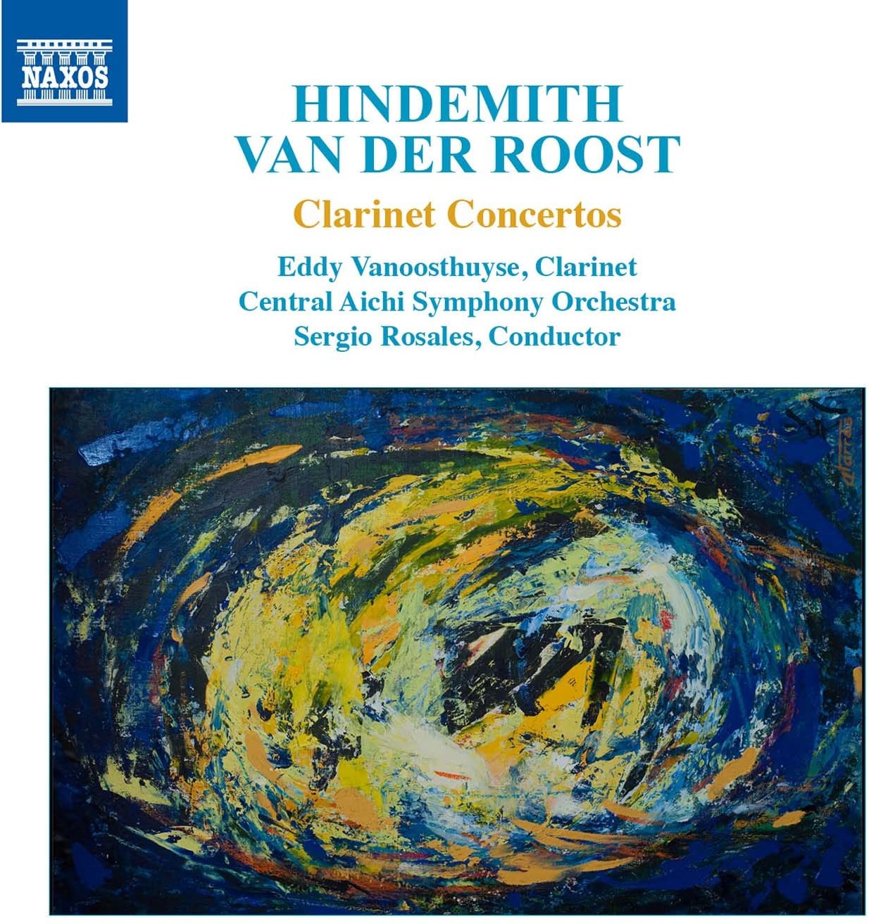 Paul Hindemith - Hindemith/Van Der Roost: Clarinet Concertos (Naxos) CD Album