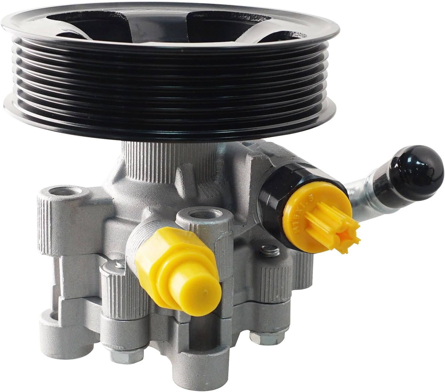 Power Steering Pump 4782523AF with Pulley Compatible with Chrysler 300 2005-2010 Dodge Charger 2006-2010 Magnum 2005-2008 Challenger 2.7L 3.5L V6 Replaces 21-5439 96-5439 6129PX 4782523AD