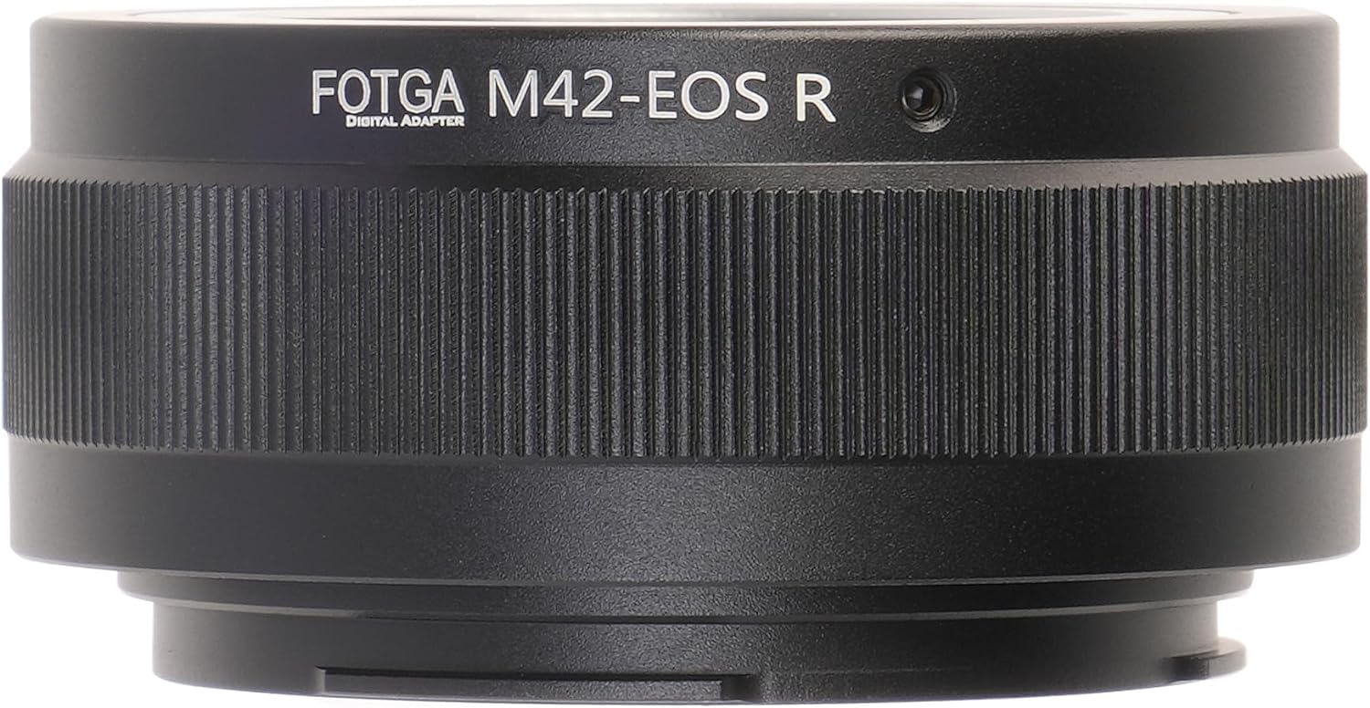 Hersmay M42-EOSR - Adattatore per obiettivo M42 su EOS R per Canon EOS R RP R5 R5C R6 R8 R10 RF Mount Mirrorless Camera