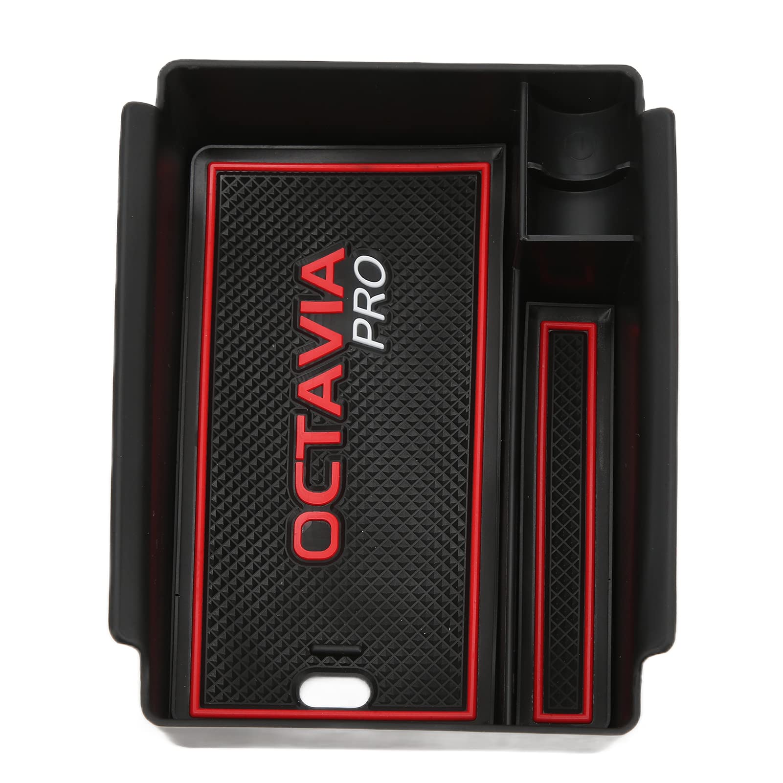 Armrest Storage Case, Central Armrest Storage Box Durable Wear Resistant for Vehicle Replacement for Octavia PRO 2021