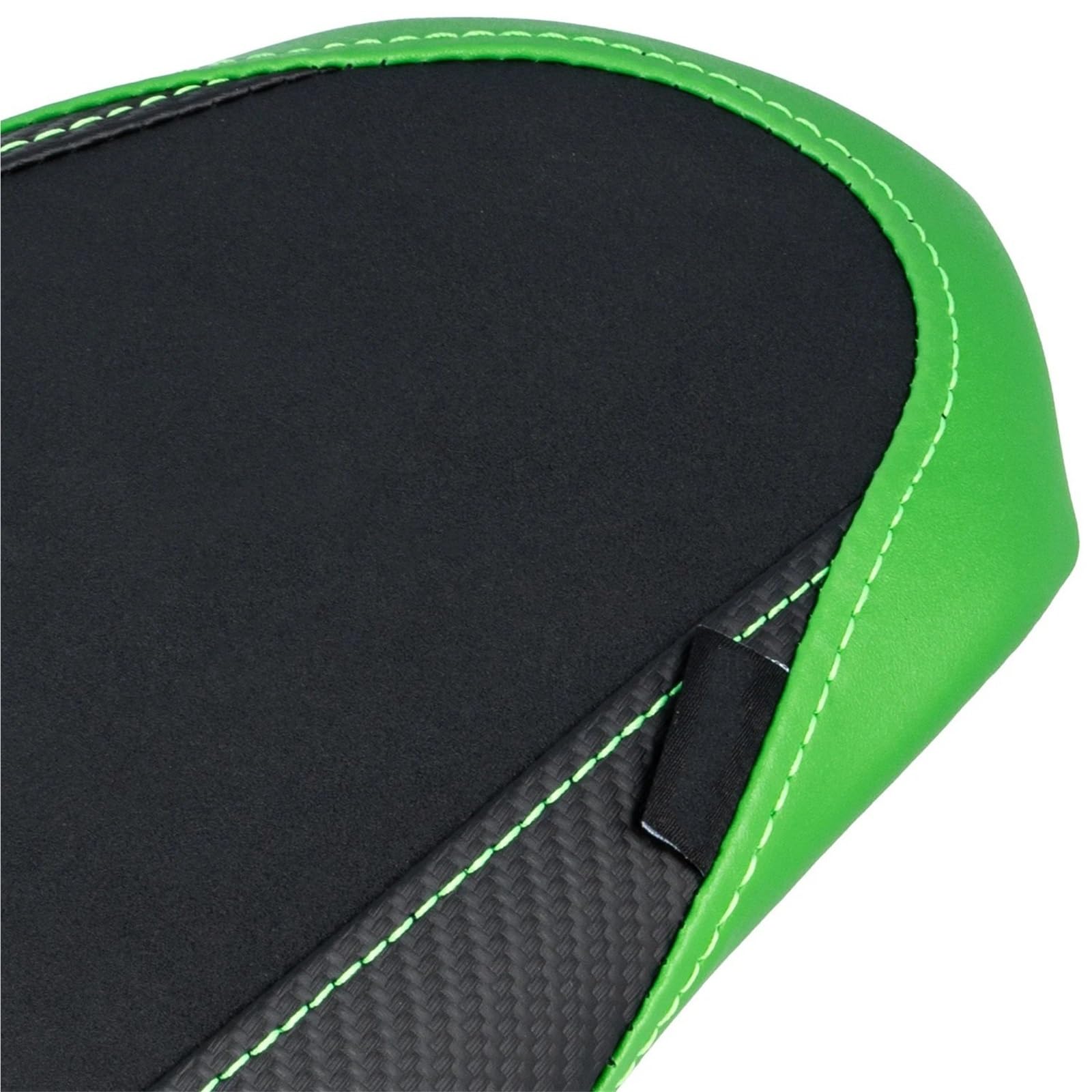 Fotel motocyklowy Poduszka tylnego siedzenia pasuje do Kawasaki Ninja 650 Z650 2017-2025 poduszka tylnego siedzenia pasażera poduszka Pad akcesoria motocyklowe(Green)
