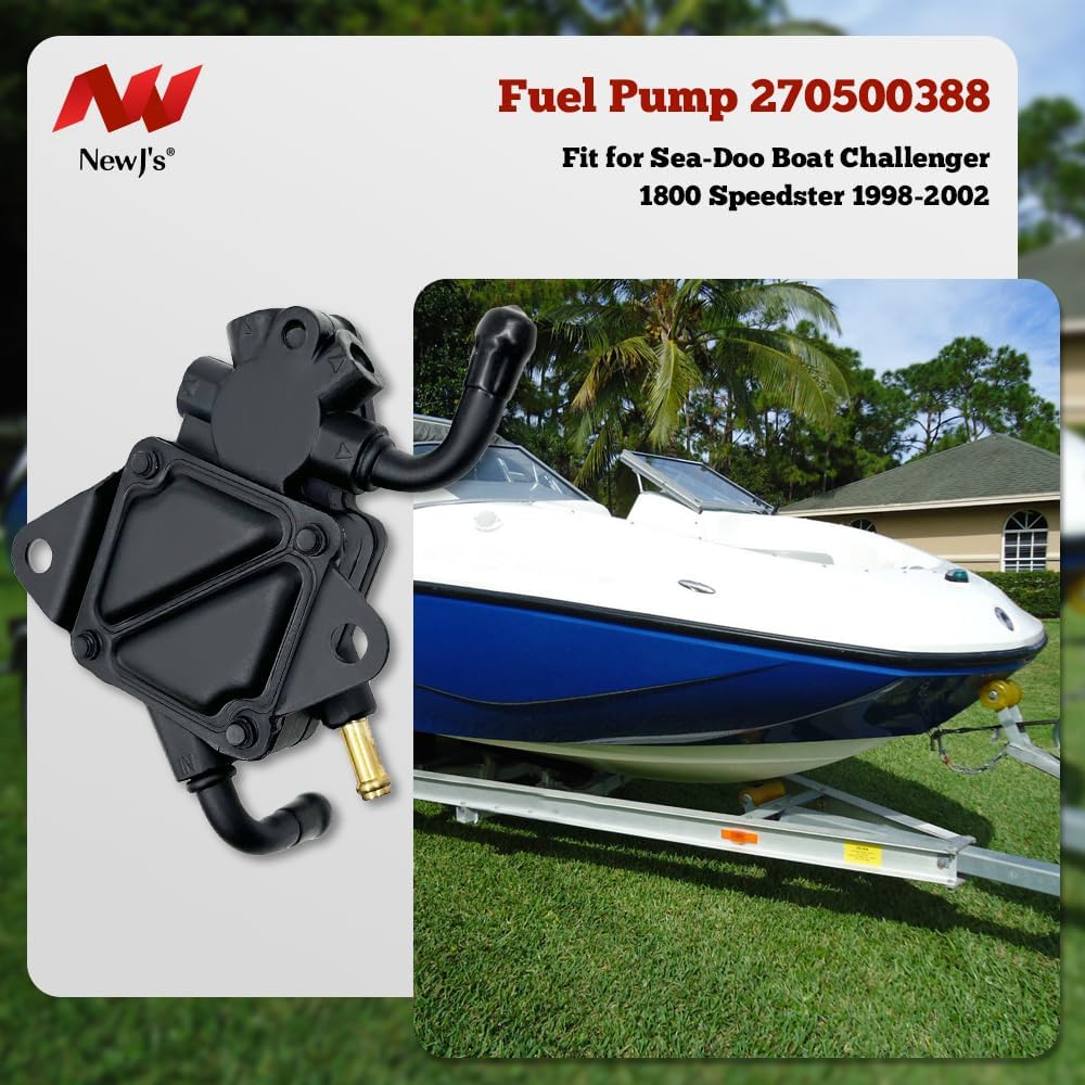 NewJ's Fuel Pump 270500388 Fit for Sea-Doo Boat Challenger 1800 Speedster 1998-2002