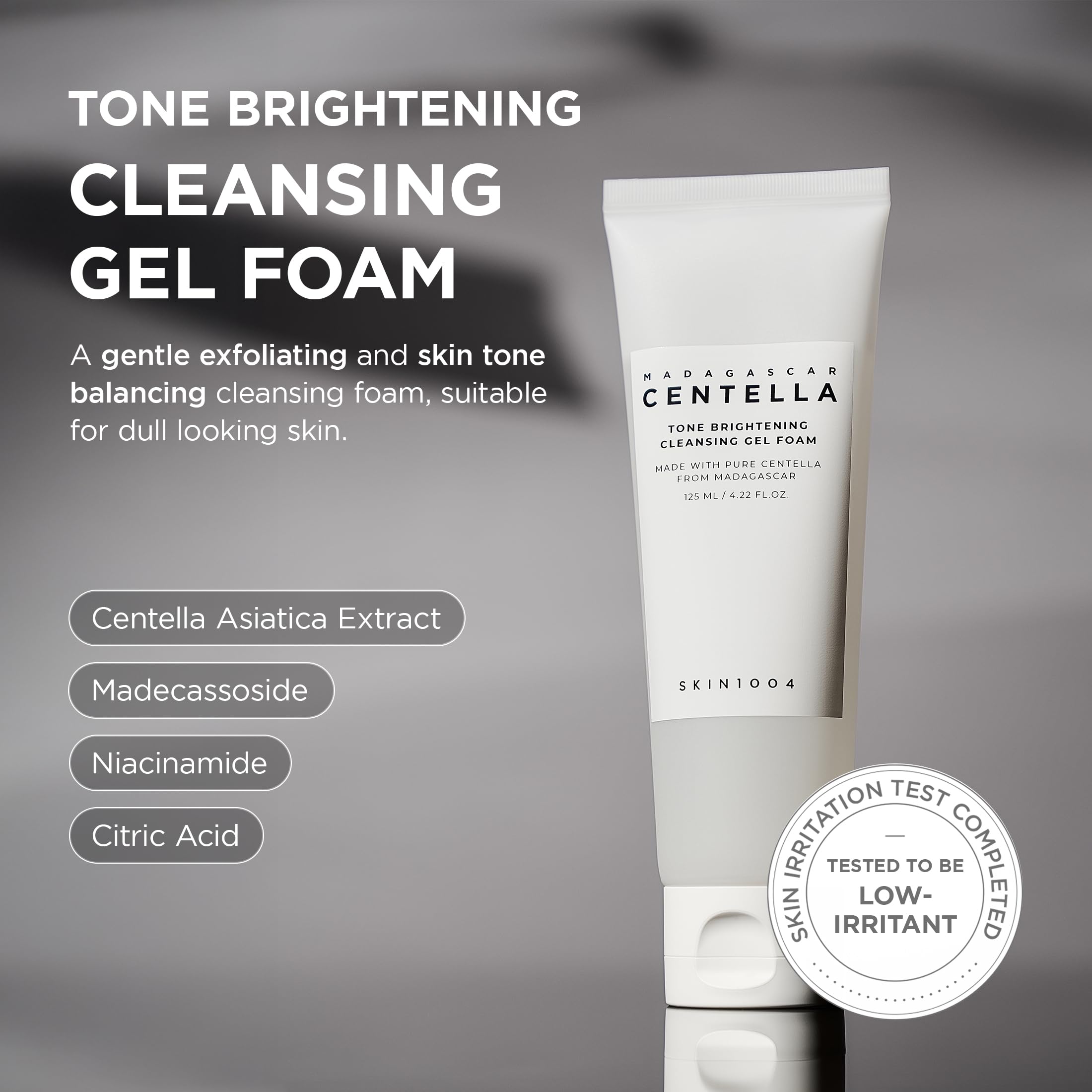 SKIN1004 Madagascar Centella Tone Brightening Cleansing Gel Foam