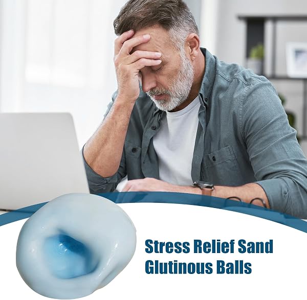 Sensorik Spielzeug - Stressball Erwachsene, Squeeze Toy Anti Stress, Traubenstress Squishy, Antistress Spielzeug Für Kinder, Relief Sand Glutinous Balls, Anti Stress Bälle - 5