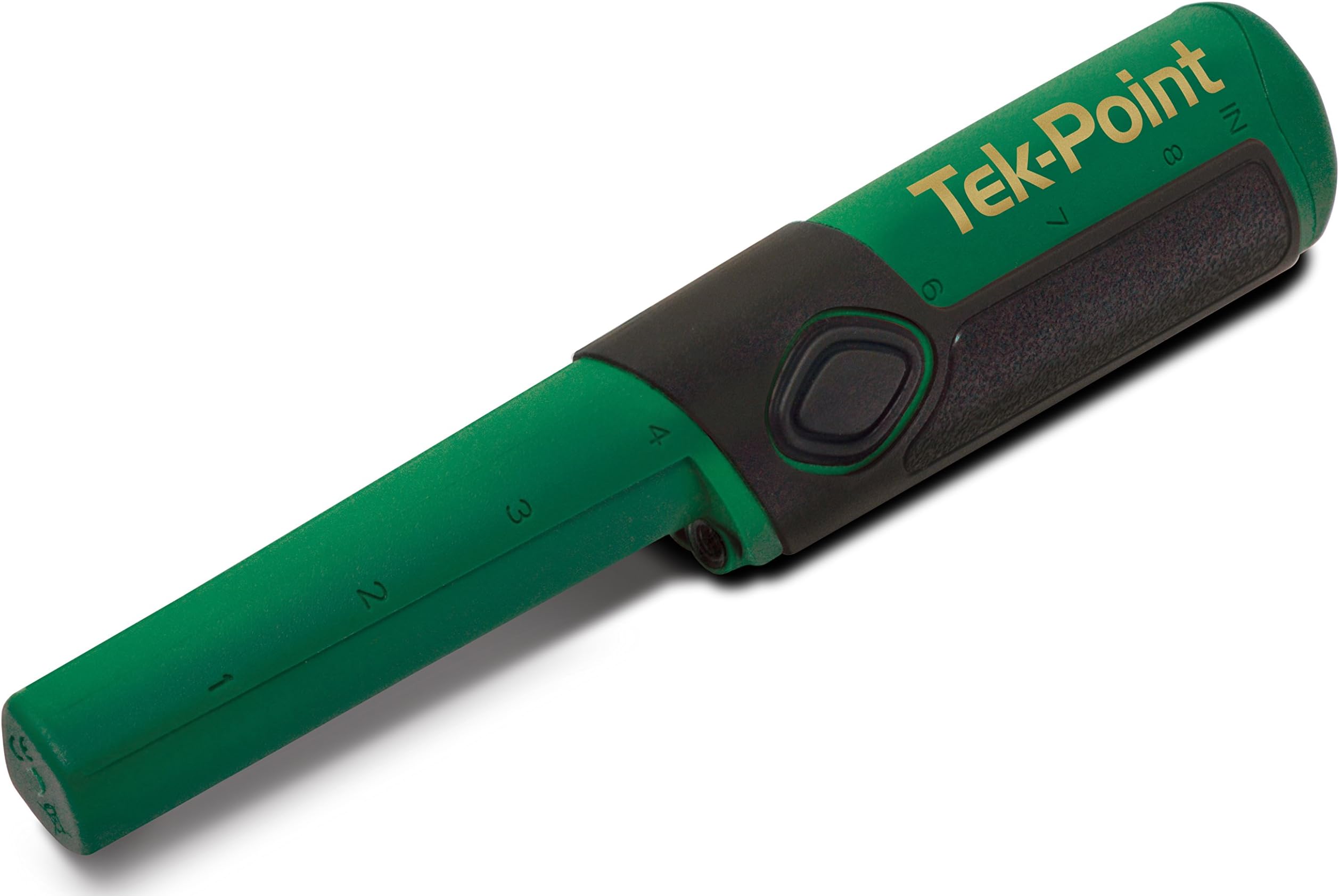 Teknetics TEK-Point Waterproof Metal Detector Pinpointer Probe, Green, High Precision for Target Location, Durable, Vibration & Audio Alerts, Ideal for Coin and Relic Hunting