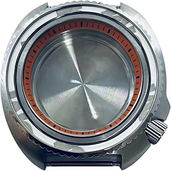 44mm Dive Watch Case Sapphire Crystal for Seiko Prospex Turtle