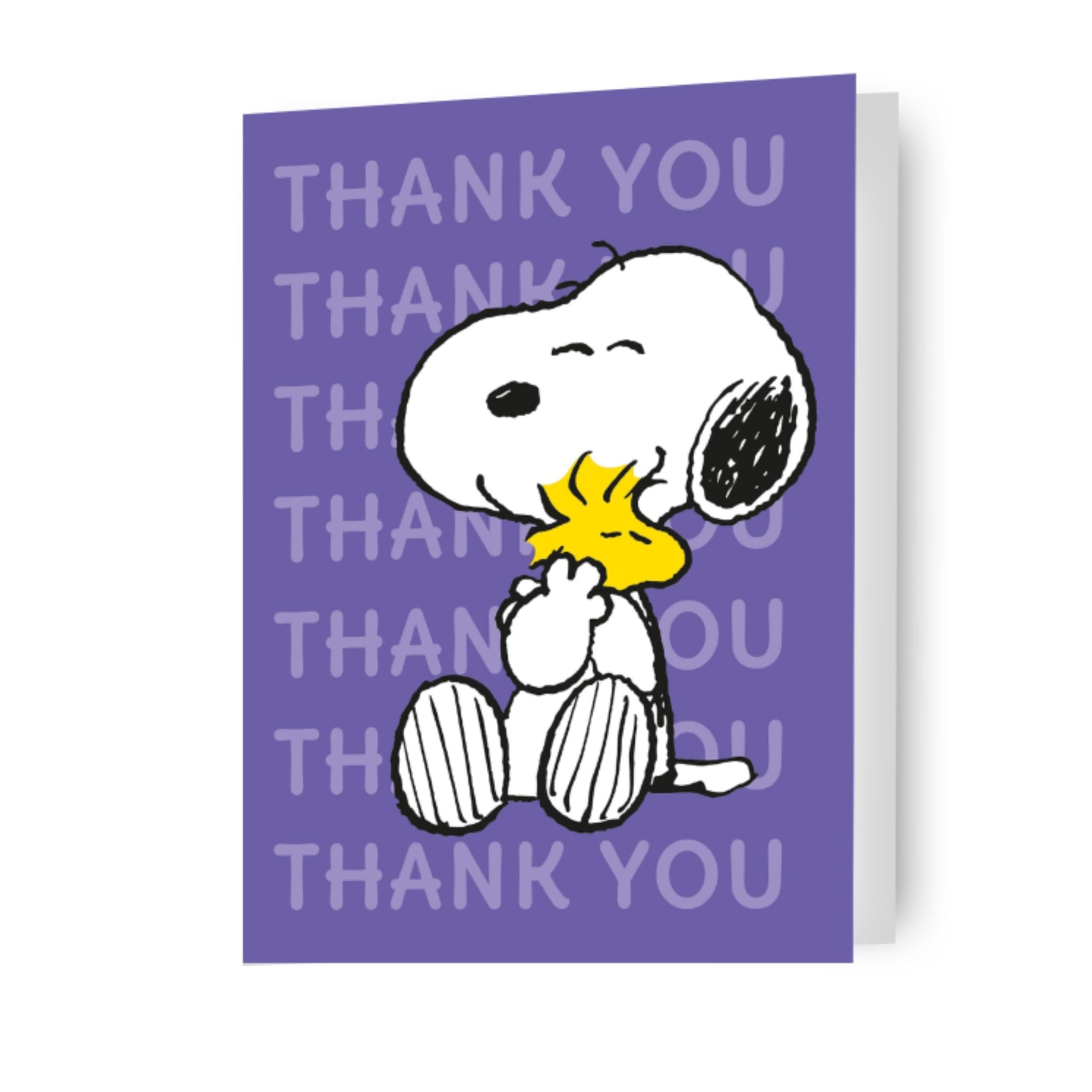 peanuts, thank you, occasion card