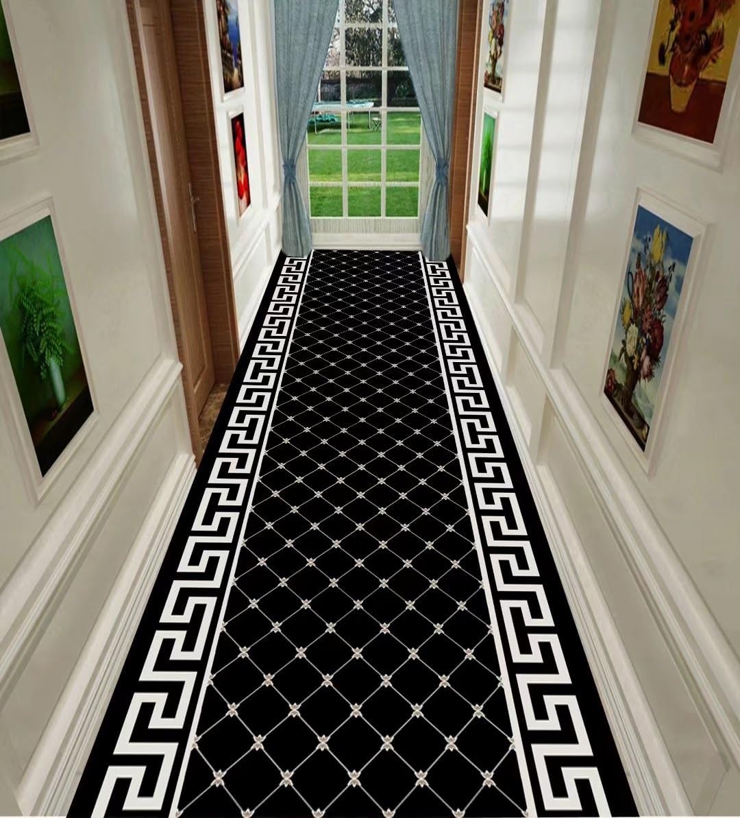 Tapis de couloir antidérapant et résistant pour l'entrée de maison