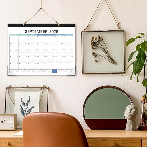 Miniatura 7 de Calendario de escritorio 2026, calendario de escritorio 2026, 14.8 x 11.4 pulgadas, enero de 2026 a diciembre de 2026, calendario de 12 meses,
