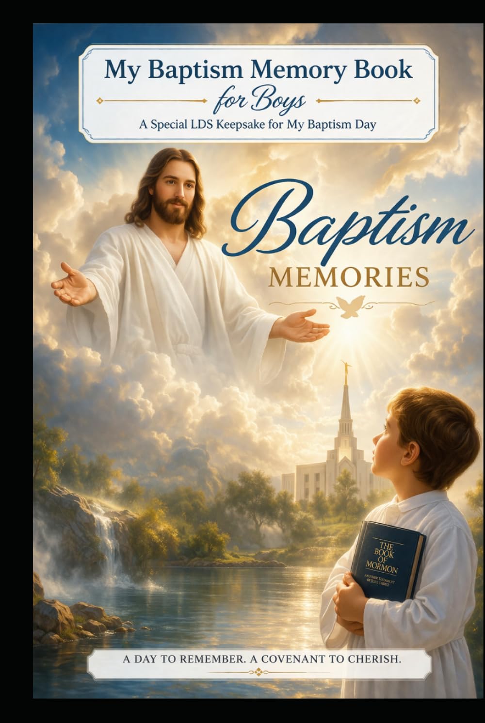 My Baptism Memory Book for Boys: A Special LDS Keepsake for My Baptism Day