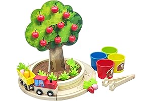 Apple Picking Magnetic Fruit Tree Toy for Toddlers