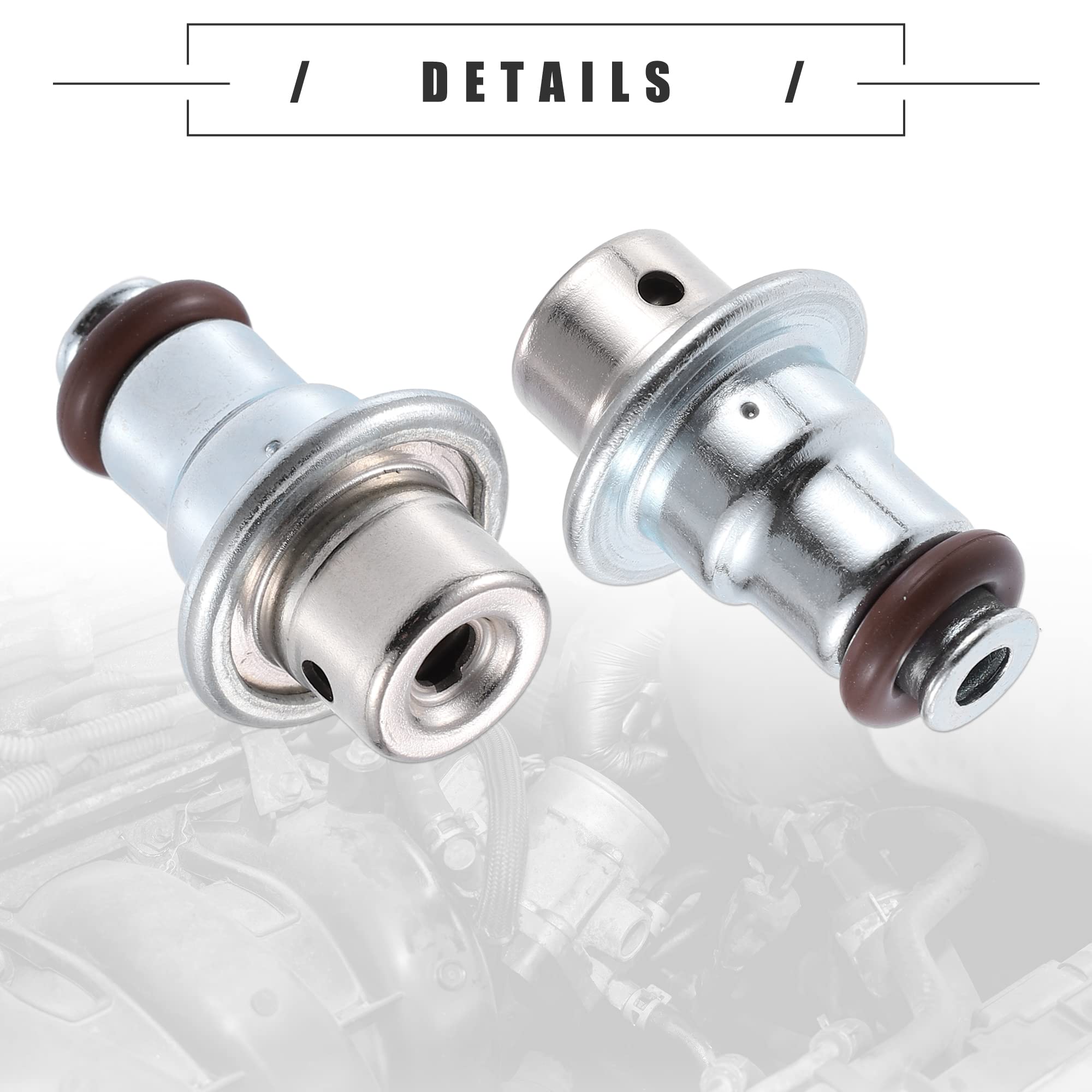A ABSOPRO Carburante Pressione Regolatore Valvola, per Scion, Metallo, 23280-22010, Marrone