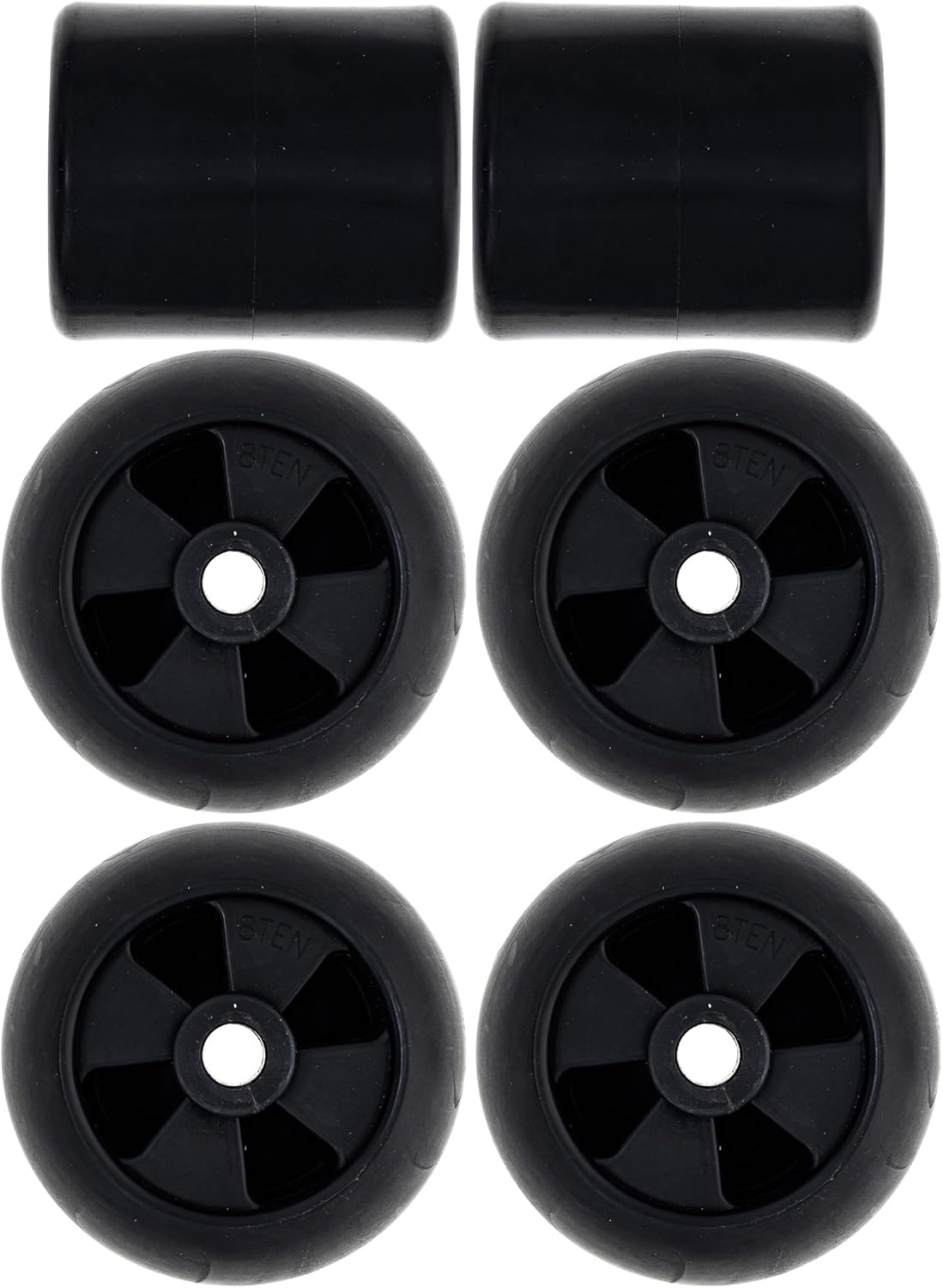 8TEN Deck Wheel Kit for John Deere Scotts Sabre X300 X360 X500 X320 X324 X340 S2048 1948 2148HV M111489 M113955