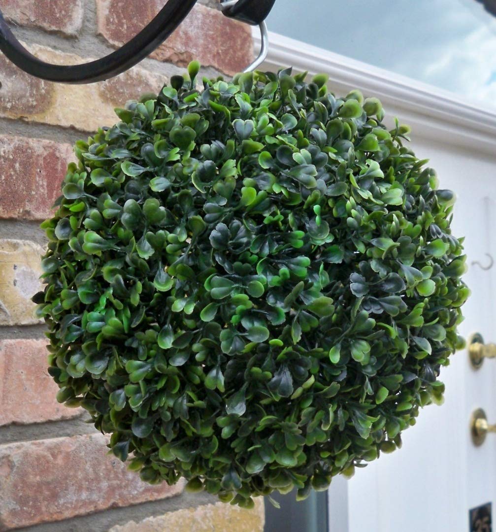 Best Artificial Green 23Cm Boxwood Buxus Topiary Grass Ball