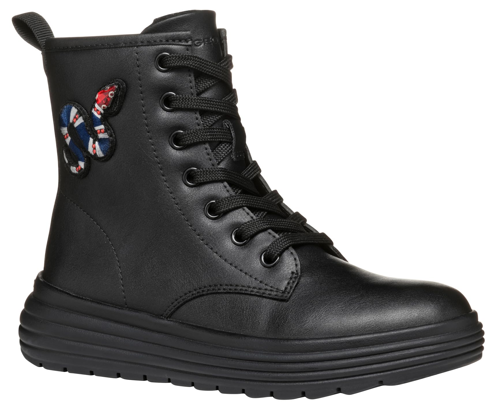 Geox J PHAOLAE GIRL E, Ankle Boot, Black,