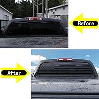 Vista 5 de Aunginsy Adhesivo para panel de vidrio para ventana trasera, compatible con Toyota Tundra 2007-2021, panel de ventana de puerta trasera