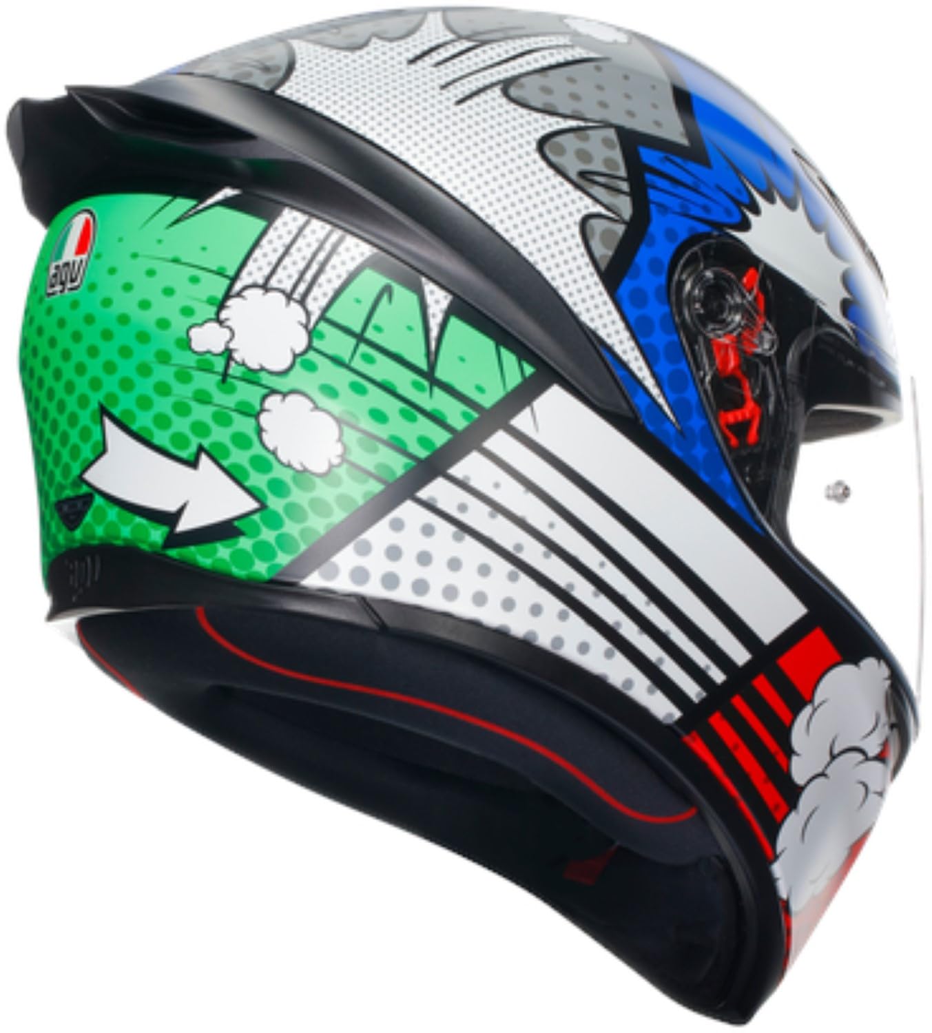 Amazon | AGV(エージーブイ) バイクヘルメット フルフェイス K1 S BANG 