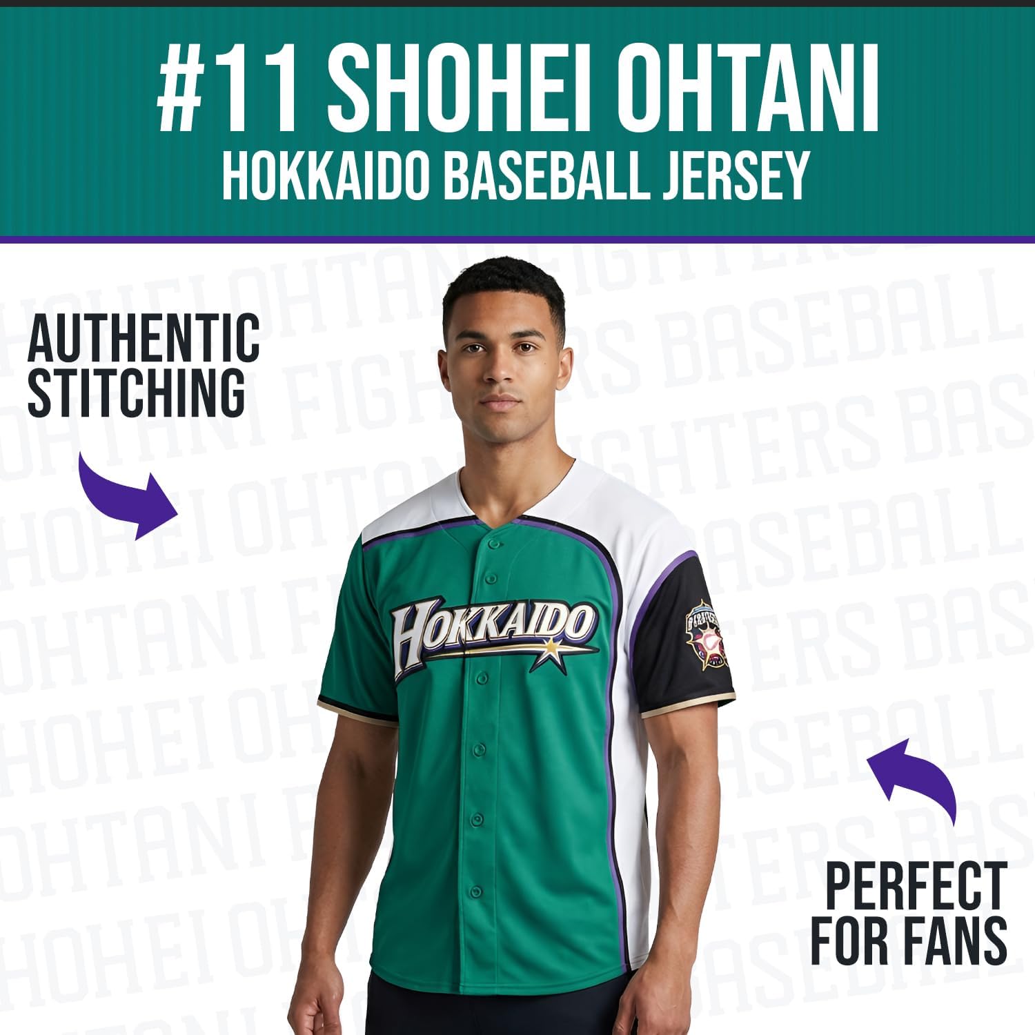 Shohei Ohtani #11 Baseball Jersey - Blue