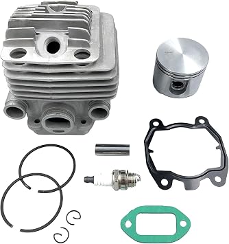 42240201205 Nikasil Cylinder Piston Gaskets Kit Compatible with STIHL TS700, TS800 Cut-Off Saws, Cylinder, Piston, Rings, Clips, gaskets & Spark Plug kit, Replace OEM 4224-020-1205