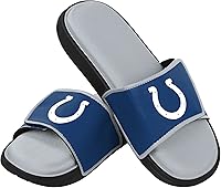 Vista 42 de FOCO mens NFL Team Logo Sport Shower Foam Slide Flip Flop Sandals