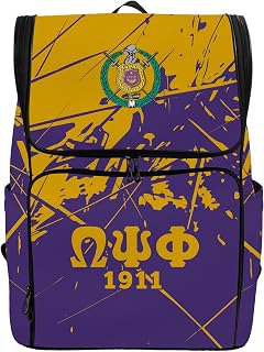 BBGreek Omega Psi Phi Official Vendor - Backpack - 1911 - Fraternity Paraphernalia