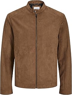 JACK & JONES Male Faux Suede Jacket Faux Suede Jacket