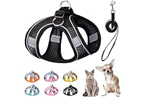Extra Small Dog Harness for Puppies: Soft Mesh, No Pull, Reflective