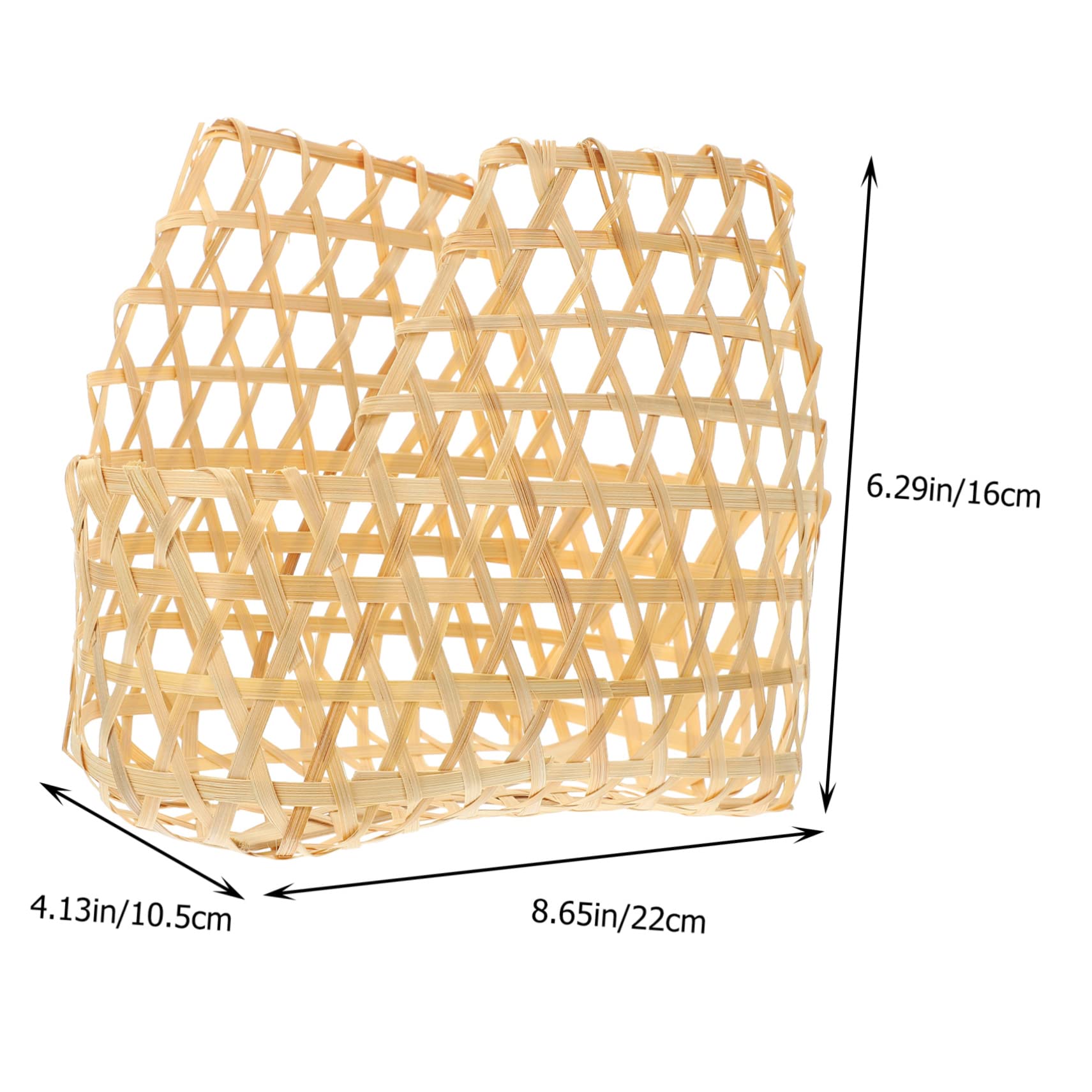 MUSISALY 2pcs Basket Multifunctional Basket Fruit Trays Wicker Hanging Basket Rattan Fruit Serving Tray Food Serving Basket Storage Container Vegetable Storage Basket Khaki