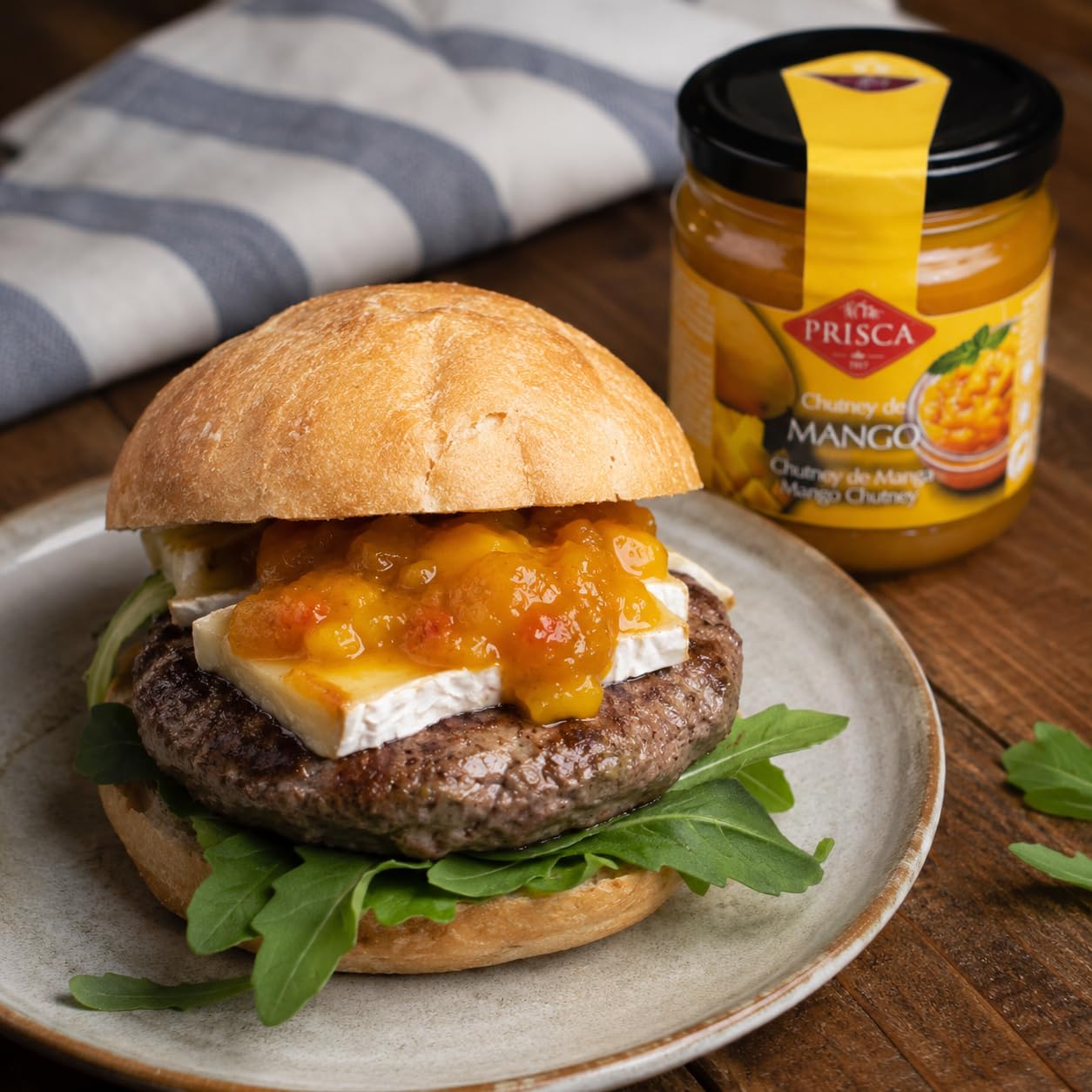Prisca Mango Chutney 230g Natural Agridulce para Quesos Carnes