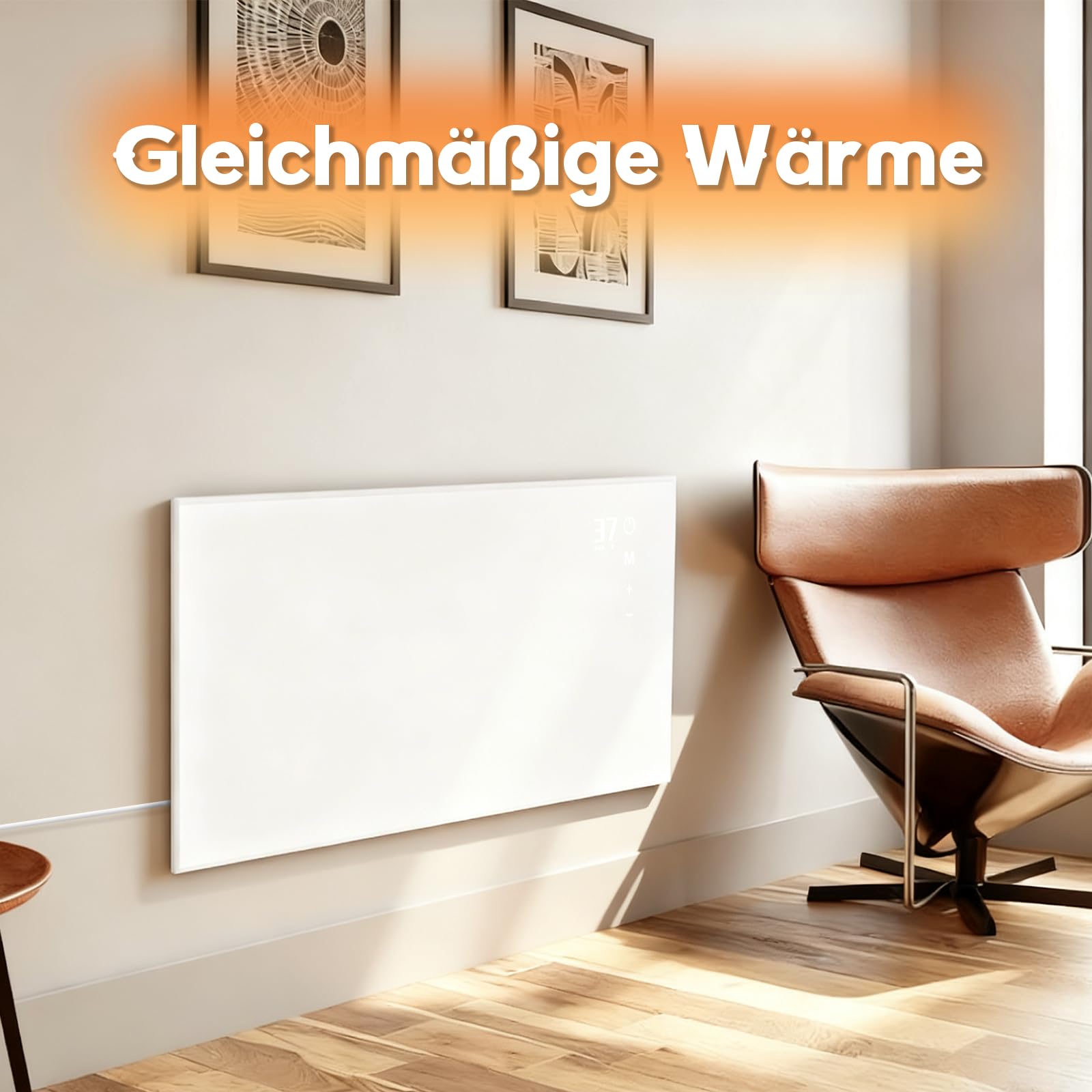Infrarood paneel woonkamer verwarm met infrarood verwarming Infrarood paneel woonkamer verwarm met infrarood verwarming