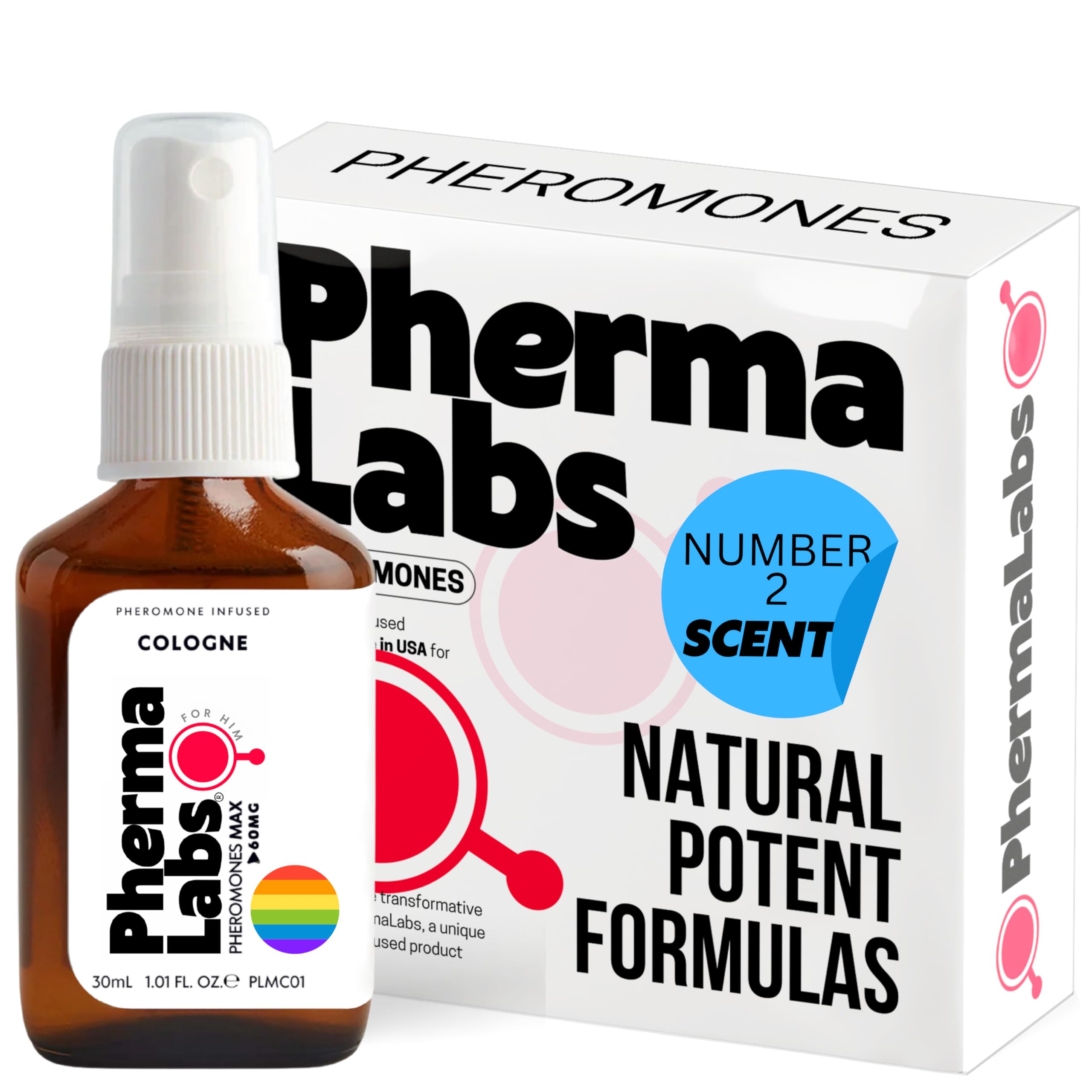 Lgbtq Pheromones Max Cologne for Men that want other Men - Most Potent Pheromone - Infsued Cologne for Ulitmate Allure 1 oz bottle (Scent Number 2)