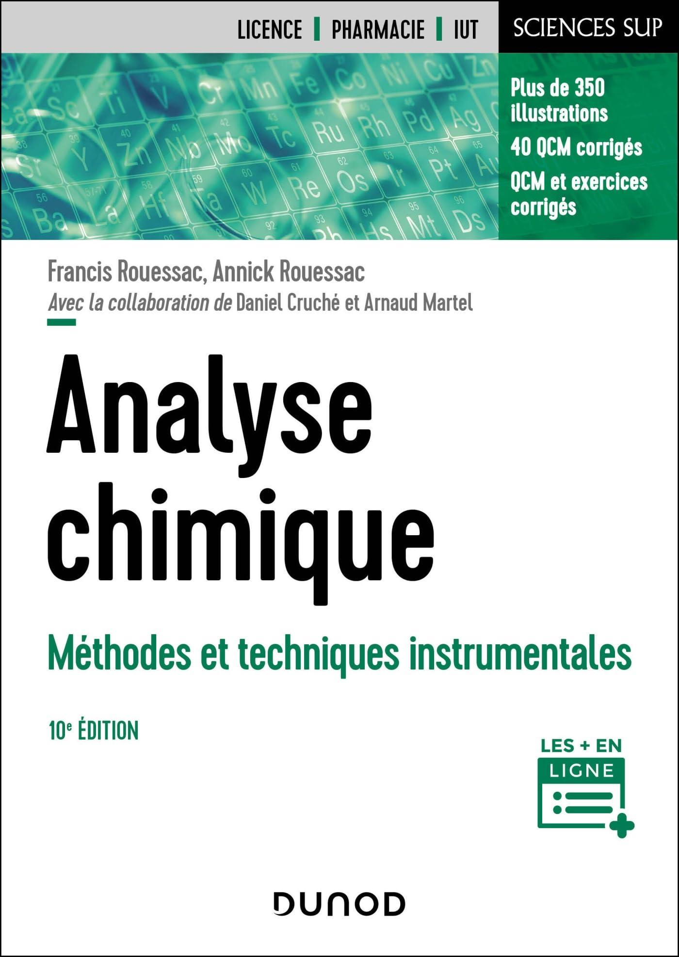 Analyse chimique - 10e éd.: Méthodes et techniques instrumentales