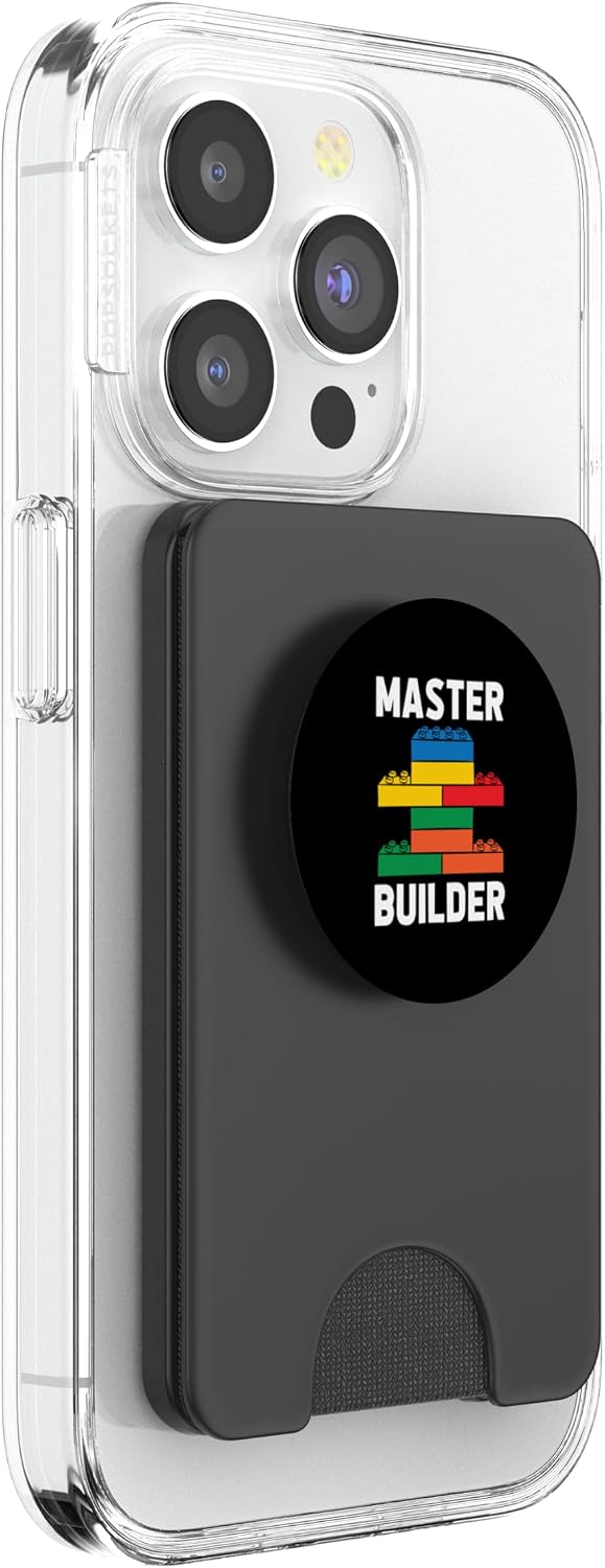 Brick Builder Design Blocks Building Brick Toy Brick Builder PopSockets PopWallet for MagSafe image 4