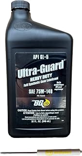 Smilyeez Listing for BG Ultra-Guard Heavy Duty Full Synthetic Gear Lubricant SAE 75W-140 PN 75232 with Pocket Screwdriver (1)