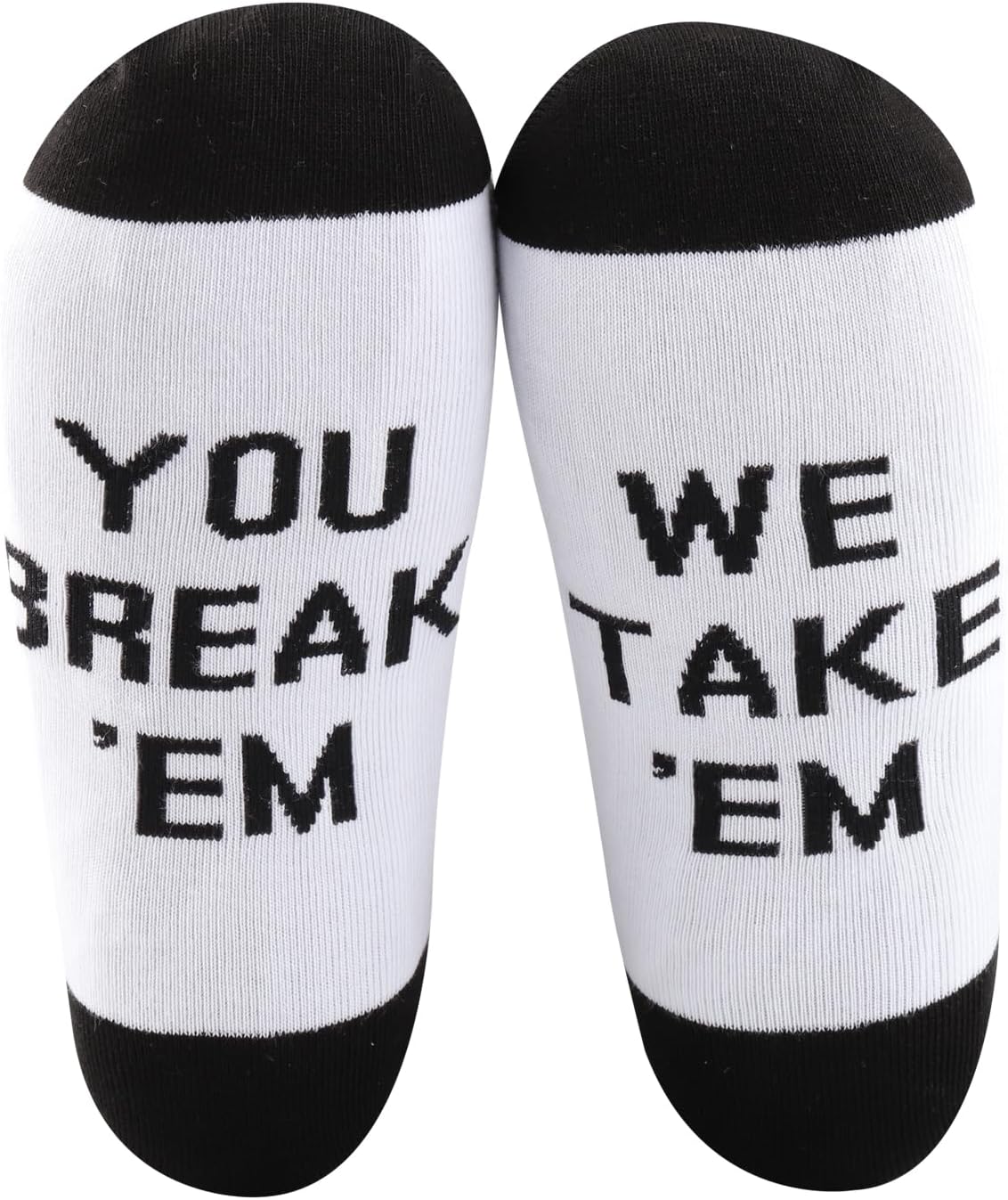 PXTIDY 1 Pairs Radiology Tech Gifts Radiologist Sock x Ray Tech Graduation Gifts Thank You Gift You Break Em We Take Em Socks - Image 3