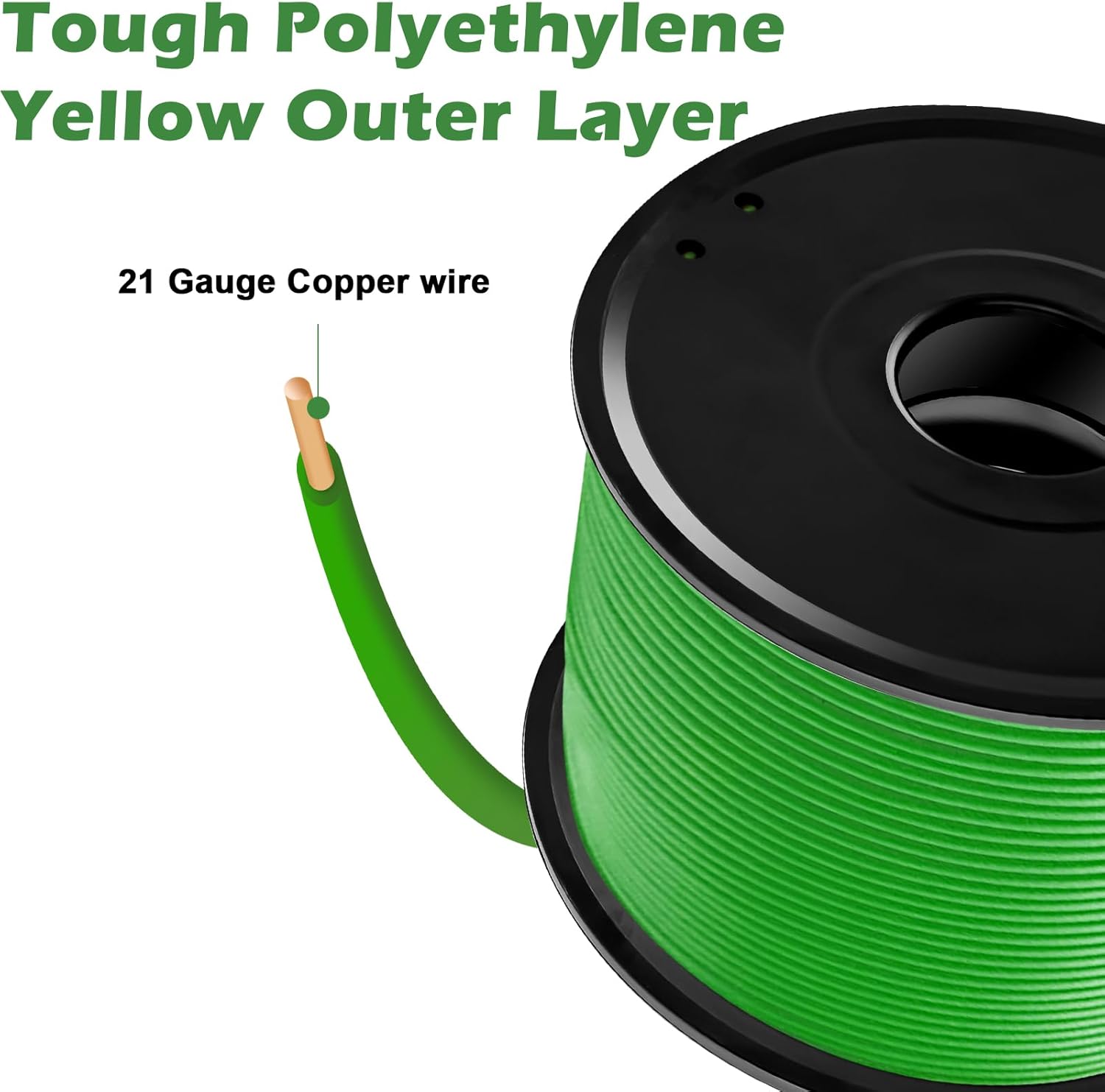 Underground Dog Fence Wire - Boundary 500 Feet Compatible for Pet System Wireless,Electric Dog Boundary Wire for Pet Safety Training Extends The Boundaries of Your Fence