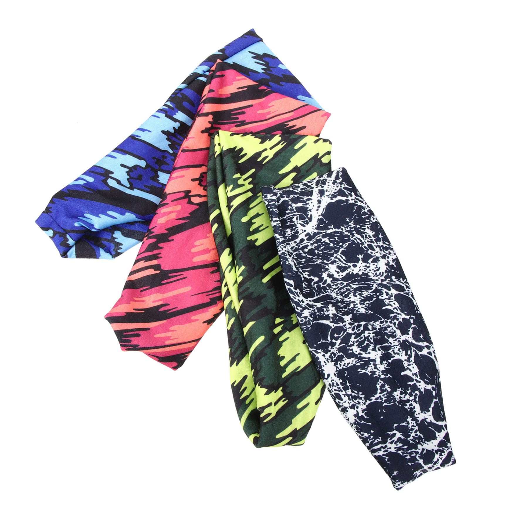 BESPORTBLE 12pezzi Fasce Sportive Multi-funzione Per Assorbimento Sudore Bande Traspiranti Per Per Sport e Yoga Comode e Leggere Assorbono Sudore e Proteggono