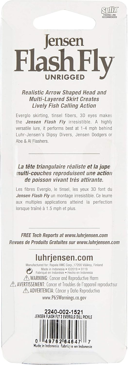 Jensen Flash Fly 2 Everglo Dill Pickle