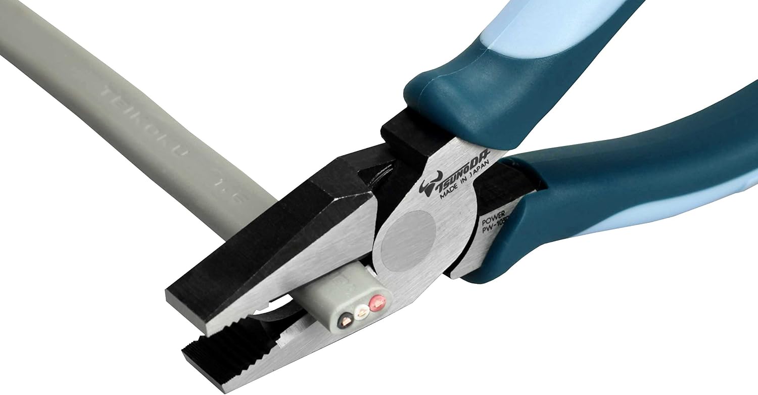 Tsunoda PW-103DG POWER Side Cutting Pliers, (7-Inch)