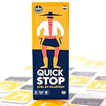 QUICKSTOP – Niederländische Version - Das ultimative Kartenspiel für schnelle Denker & Lachen | Familien- & Partyspiel | Ab 10 Jahren | 2–7 Spieler | 30 min