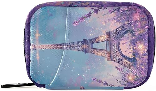 Vista 10 de Pastillero de viaje semanal pequeño para el 4 de julio, diseño de rosas rojas y colibríes, pastillero de 7 días, organizador de botellas de píldoras