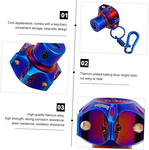 Miniatura 8 de Accesorios modificados para llave de motocicleta con llavero Accesorios para llaves de motocicleta Cabeza de llave de motocicleta Cabeza de llave de