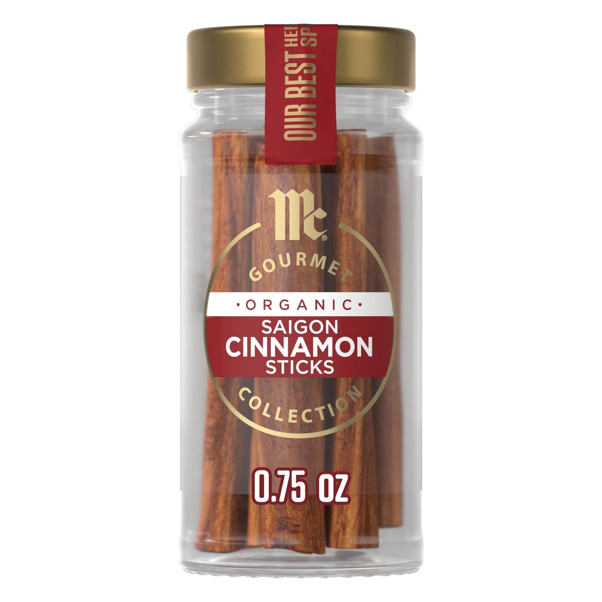 McCormick Gourmet Fancy Stick Zimt, 0,75 oz (Pack von 3)