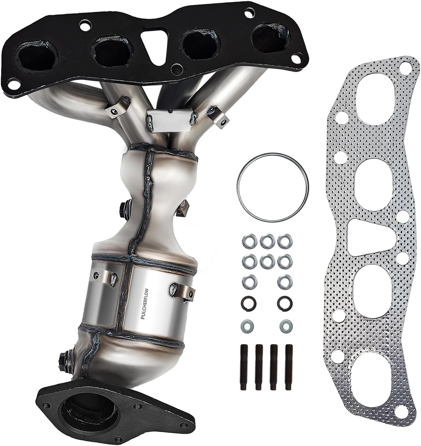 Front Catalytic Converter Compatible with 2007 2008 2009 2010 2011 2012 2013 Nissan Altima 2.5L L4 Catalytic Convertor High Performance (EPA Compliant)