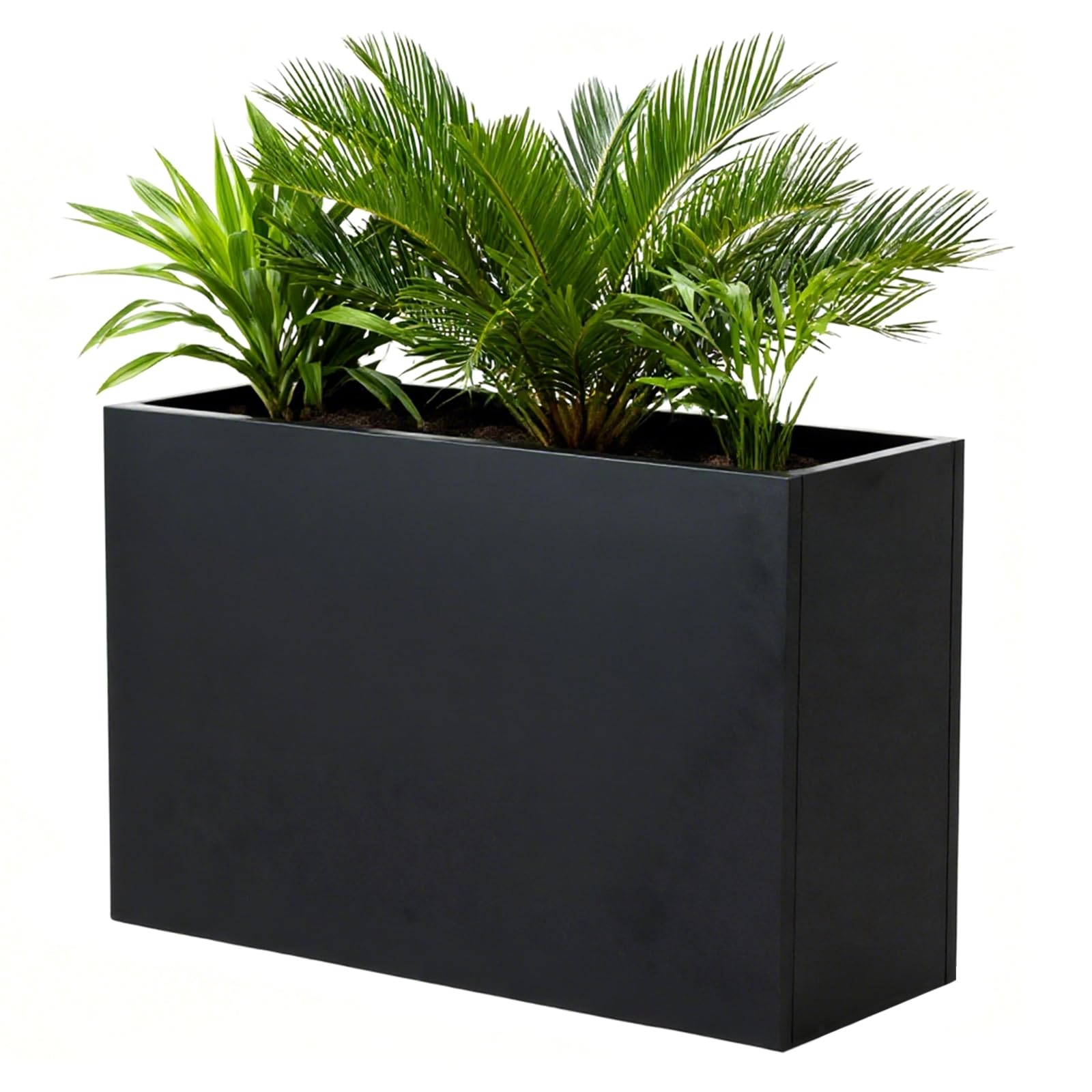 GZLVSOW Metal Outdoor Planter