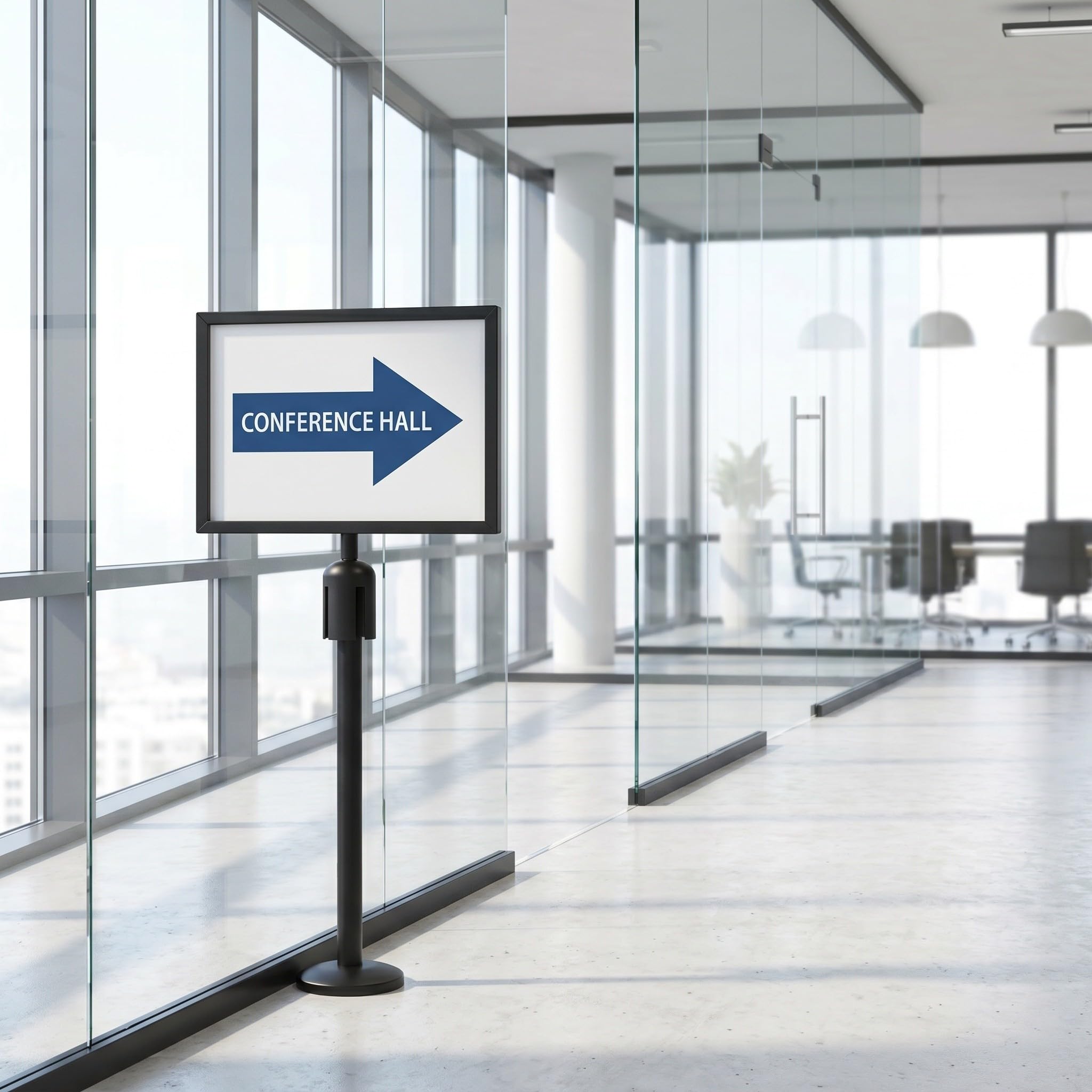 3 Piezas Señal de Barra para Control con Soporte para Cartel Soporte Guía para Aeropuerto Exhibidor Publicitario y Barrera de Seguridad Paquete de Unidades