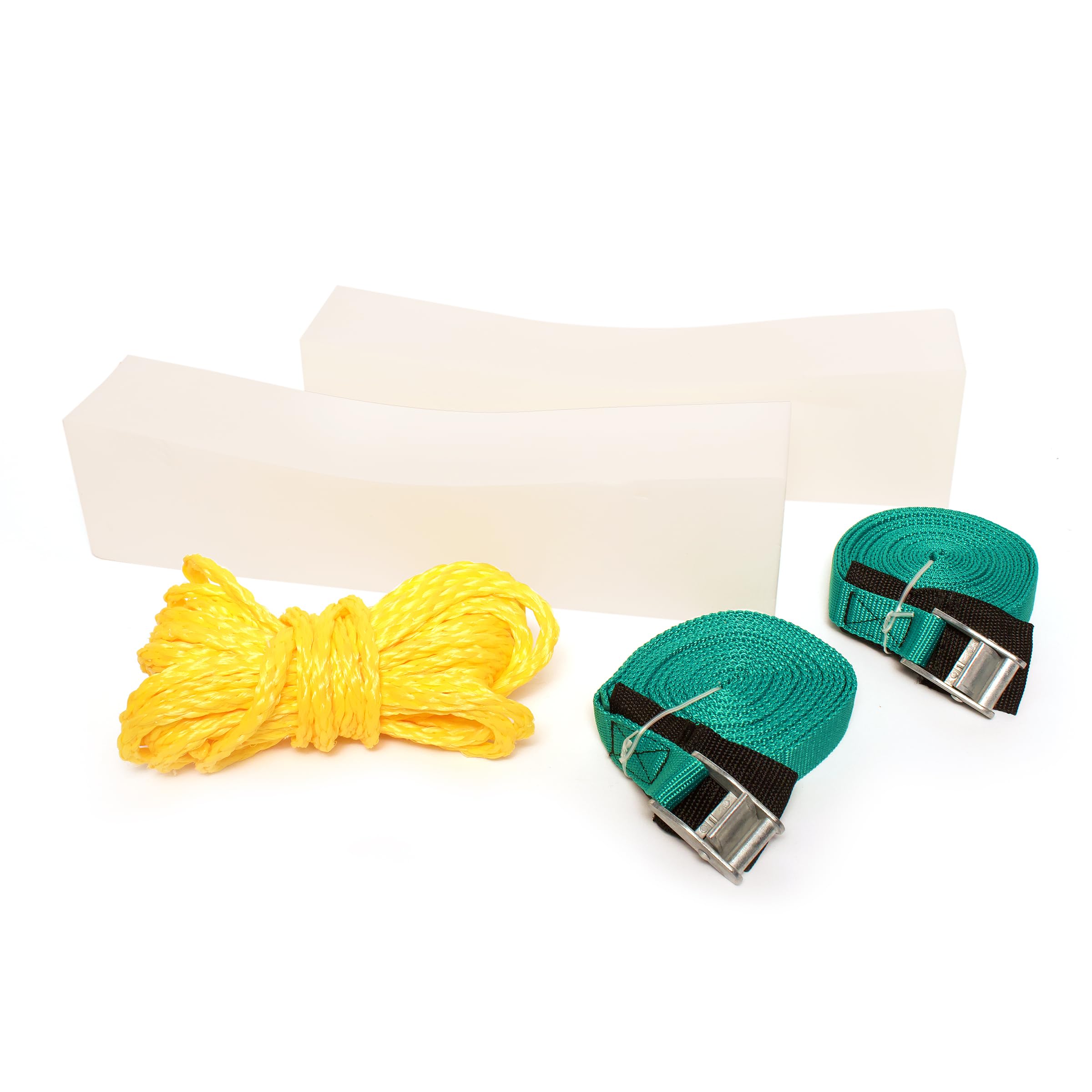 Shoreline Marine PROPEL PADDLE GEAR Kayak Car Top Carrier Kit | 2 Foam Blocks & 2 Adjustable Buckle Straps | 40ft Rope | Storage Bag Included | Boating & Kayak Gear