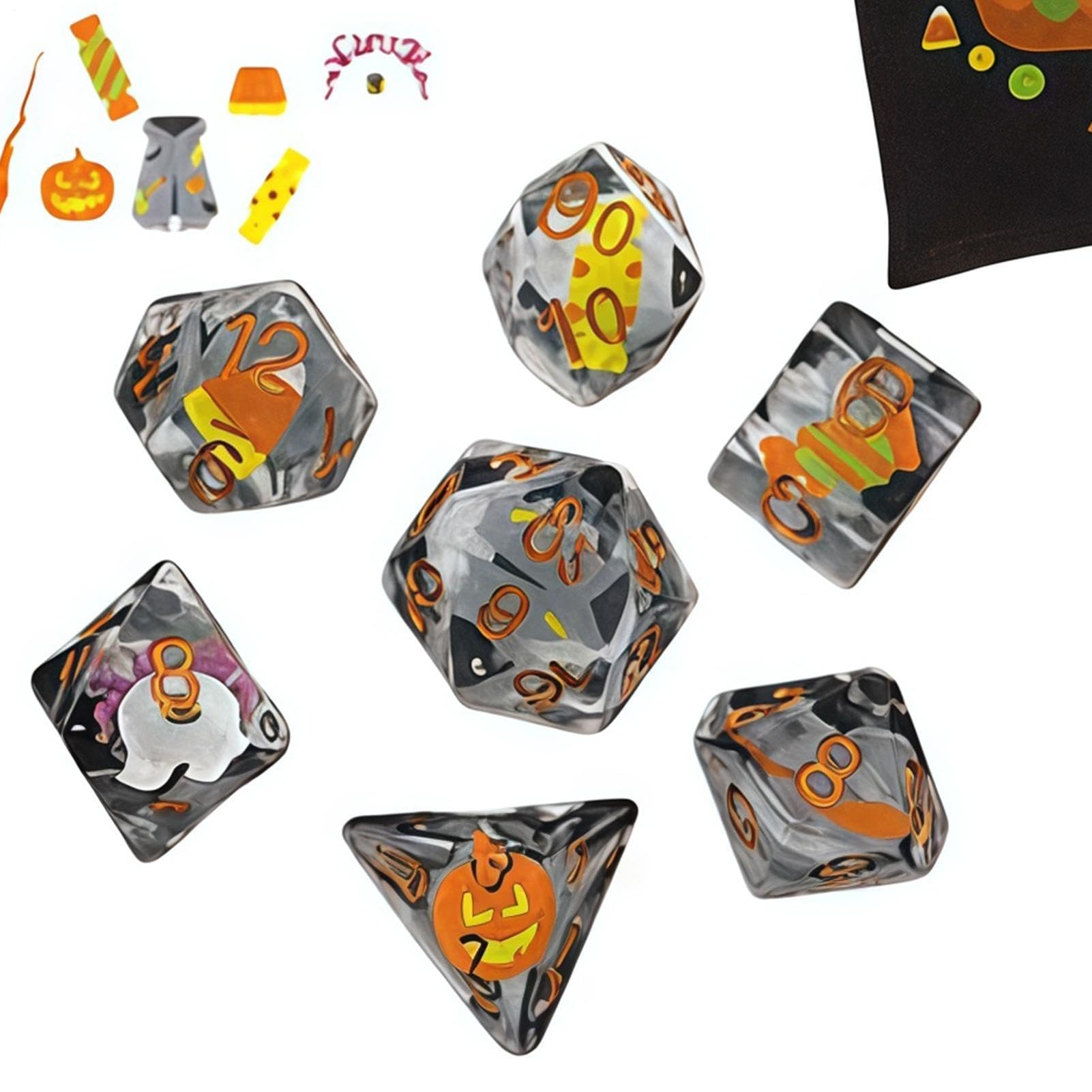 Kalendarz Odliczania Do Halloween 24 Kolekcjonerskie Kości na Przyjęcie