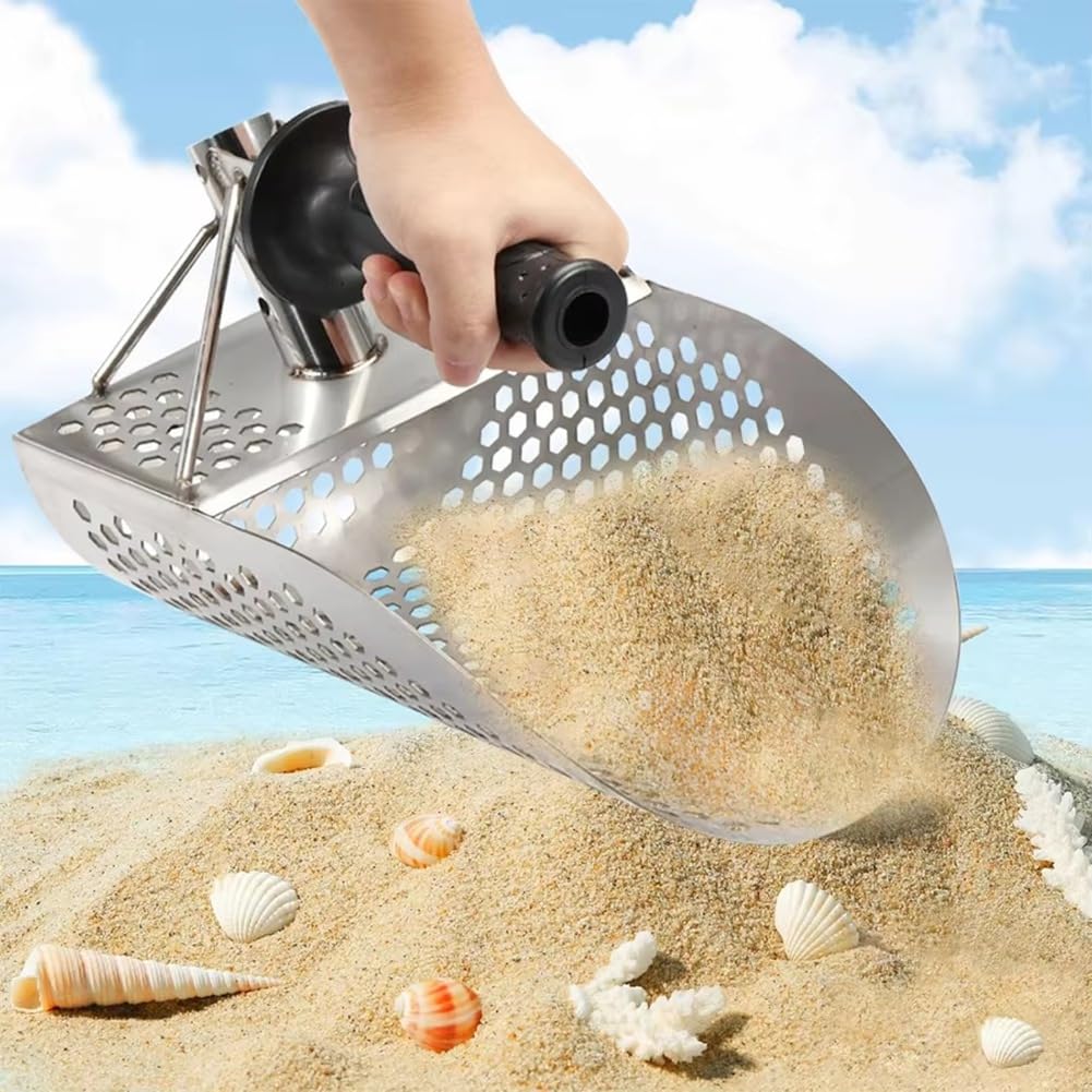 Pala para, Detector de Metales, Tamiz, Pala para Metales, Detector de Metales de Acero Inoxidable, Pala para de Playa.