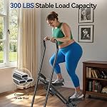 Niceday Steppers for Exercise at Home, Stair Stepper with Handlebar, Stair Climber, Stair Master with 300LBS Loading Capacity